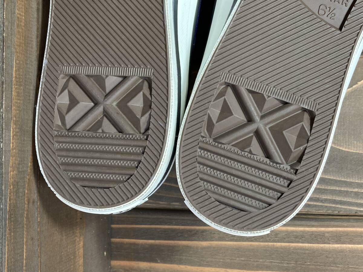 ★CONVERSE コンバース 日本製 ALL STAR オールスター Lo 紫 パープル 25.0cm 美品 Used 検 ローカット チャック テイラー CT70_画像3