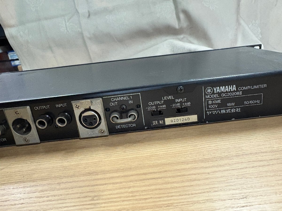 ヤマハ YAMAHA GC2020 BⅡ コンプレッサー リミッター_画像6