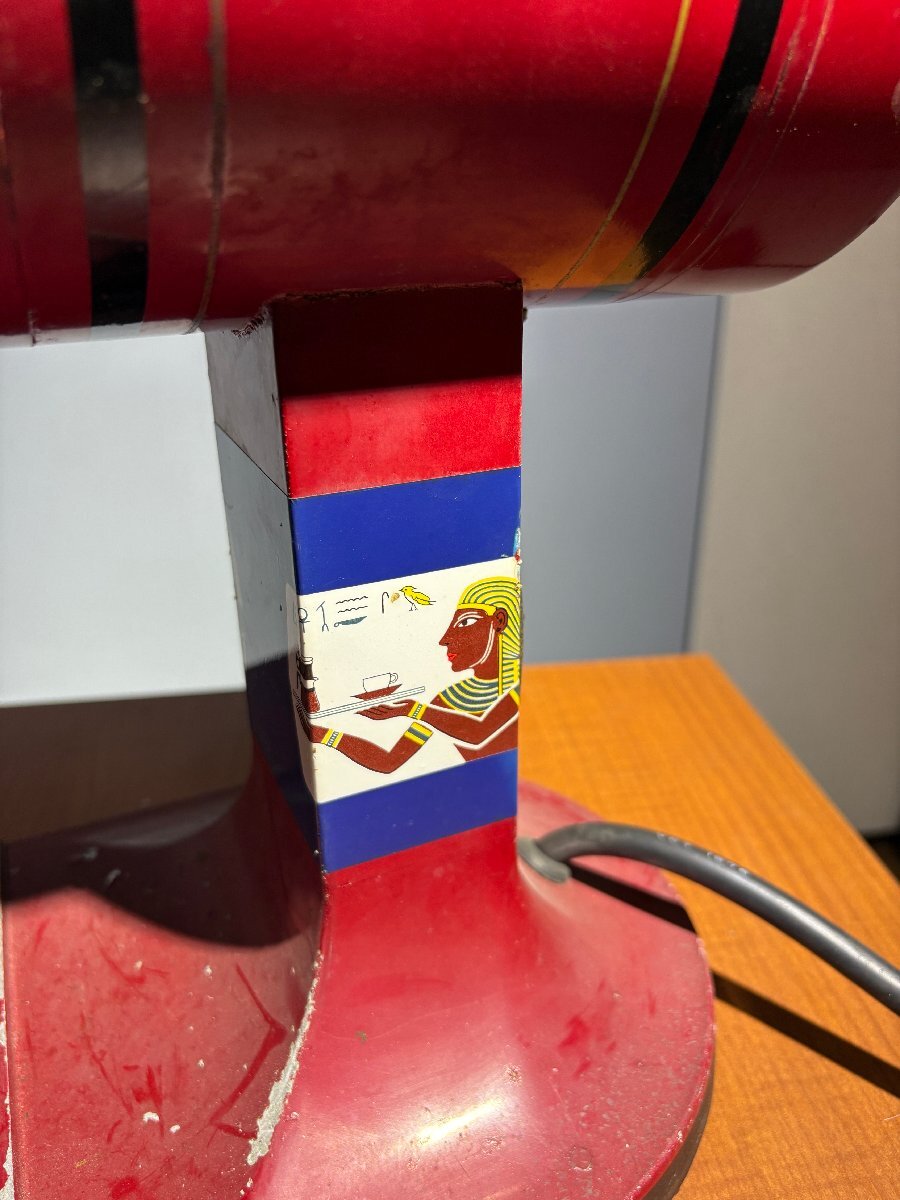 フジローヤル コーヒーミル TYPE-FORM SKDC-ECKL R-440業務用 赤 レトロ ヴィンテージ 通電確認済み 缶2つ付_画像5