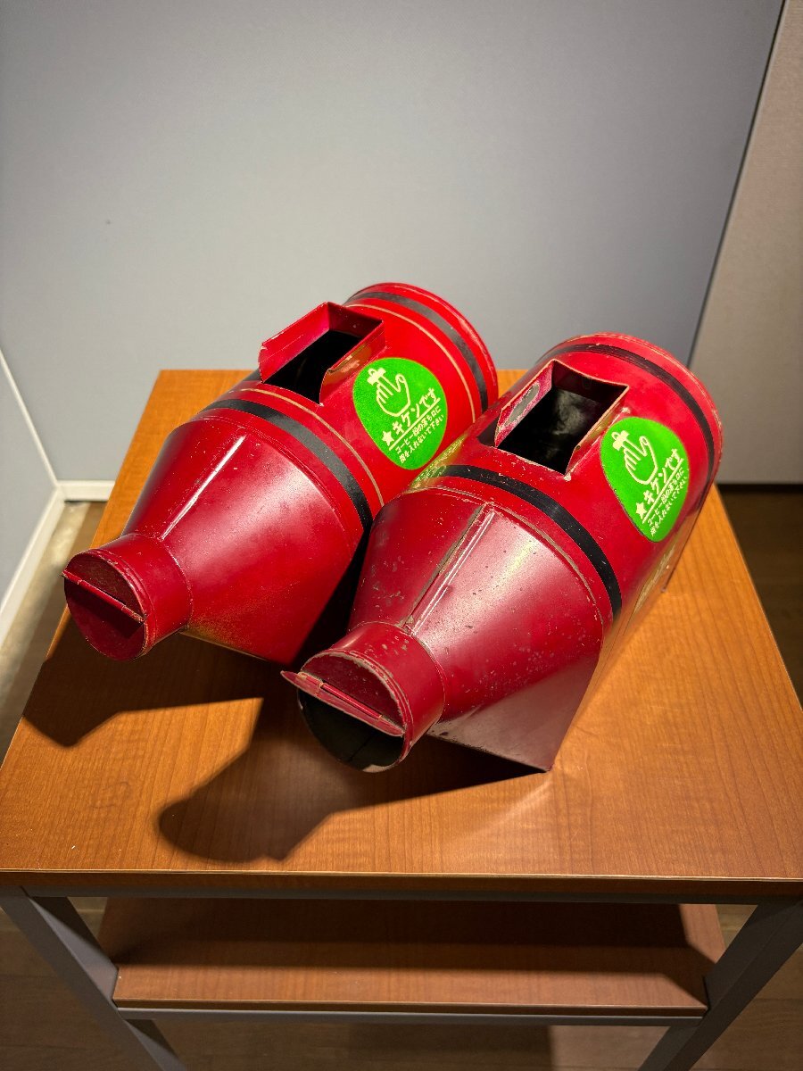 フジローヤル コーヒーミル TYPE-FORM SKDC-ECKL R-440業務用 赤 レトロ ヴィンテージ 通電確認済み 缶2つ付_画像9