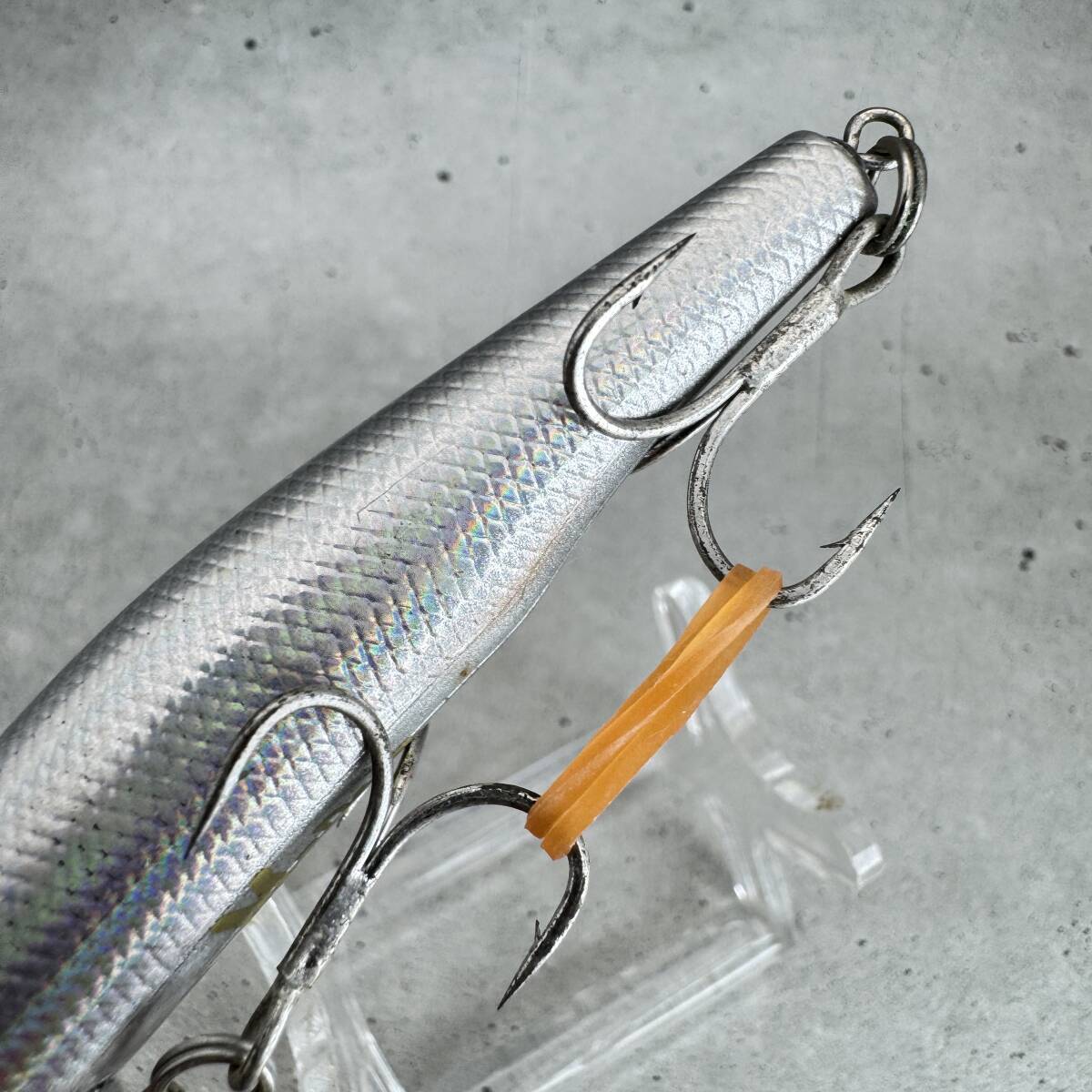 ■ザウルスSAURUS■レックスミディアムディープ 90mm M-Deep 9cm レッドヘッドシルバー_画像7