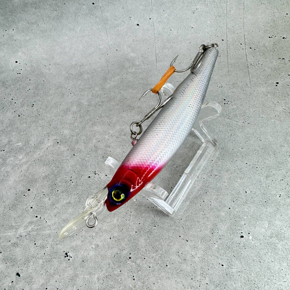 ■ザウルスSAURUS■レックスミディアムディープ 90mm M-Deep 9cm レッドヘッドシルバー_画像3