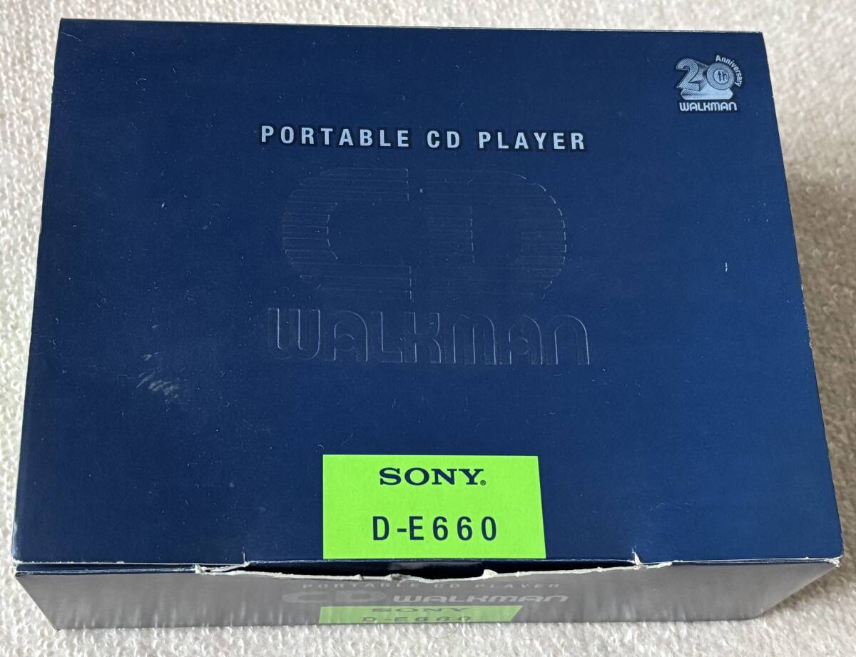 ソニー　CDウォークマン　D-E660　シルバー（箱・付帯品付き）_画像5