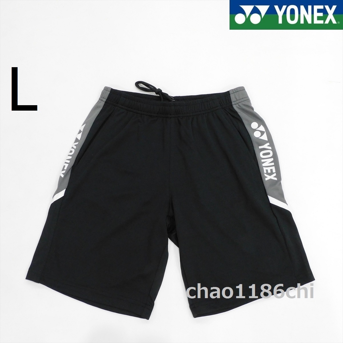 新品/L/ヨネックス/黒/最新海外モデル/ハーフパンツ/ショートパンツ/25/テニス/ソフトテニス/#ヨネックス海外モデルウェア_画像1