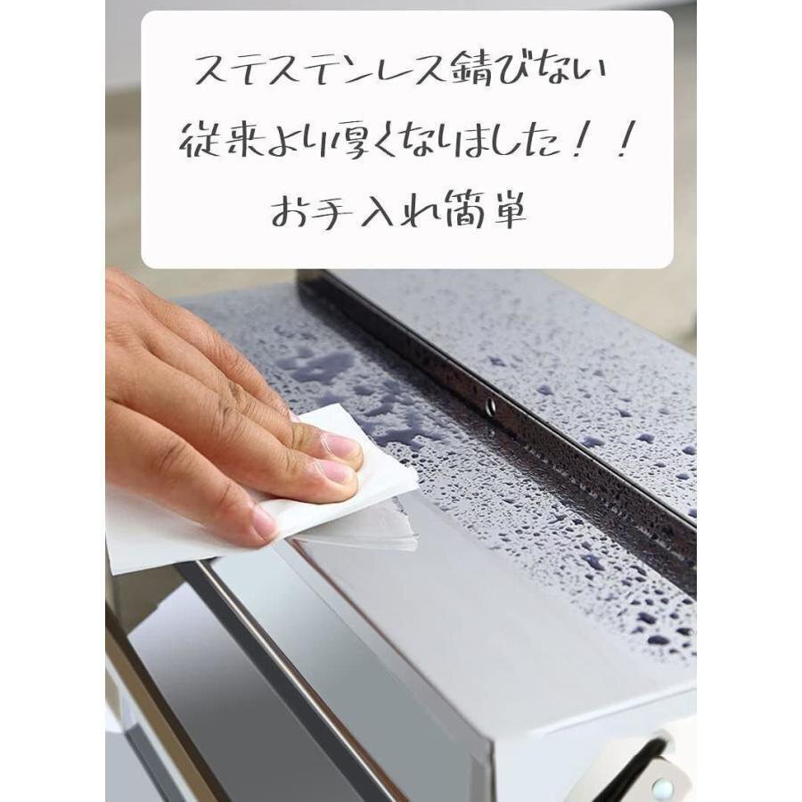 工具箱 大型 ステンレス ツールボックス 工具入れ 収納 おしゃれ 整理 鍵穴付き トラック 荷台 収納 工具ボックス 希少 zchw0142_画像4