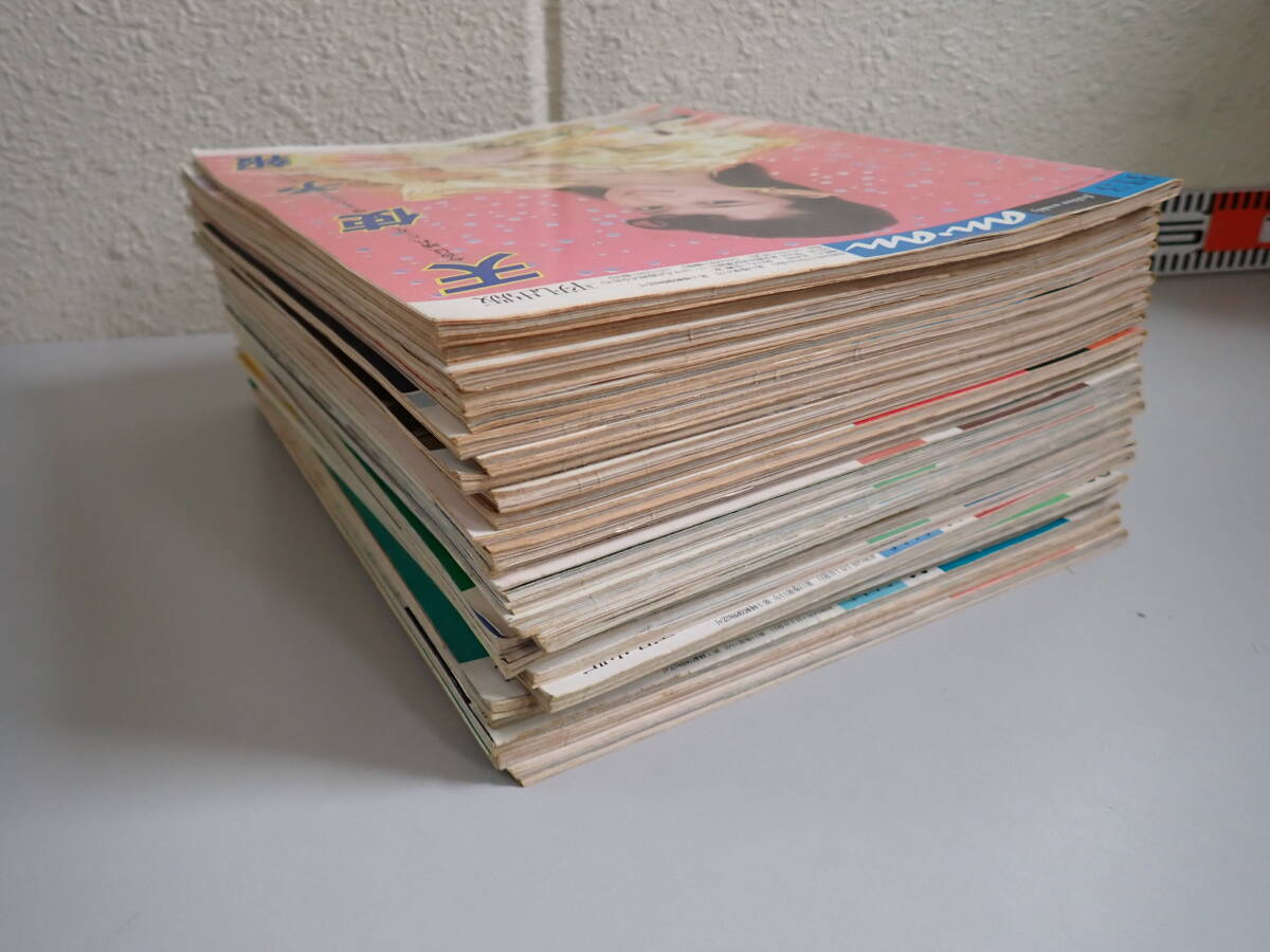 C2Fё an・an アン・アン 1981年 昭和56年 不揃い まとめて26冊セット ELLE JAPON ファッション 小物 雑誌_画像2