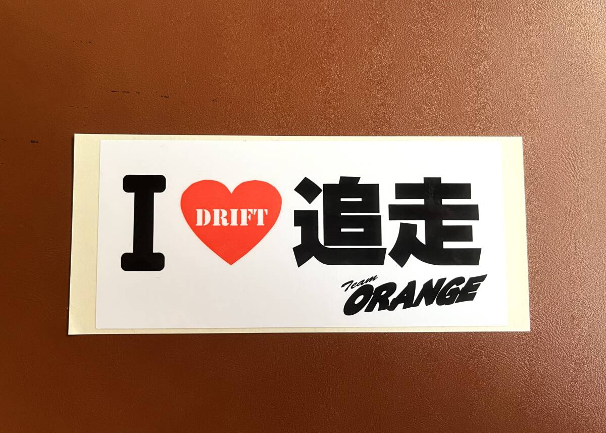 【当時 チューニング ステッカー Option チームオレンジ RS★R】_画像3