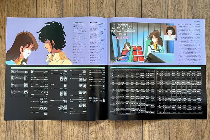 LP с лентой аниме запись MACROSS Macross Super Dimension Fortress Macross Vol. IV теледрама ... становится ..JBX-25023 Haneda Kentarou .. не .