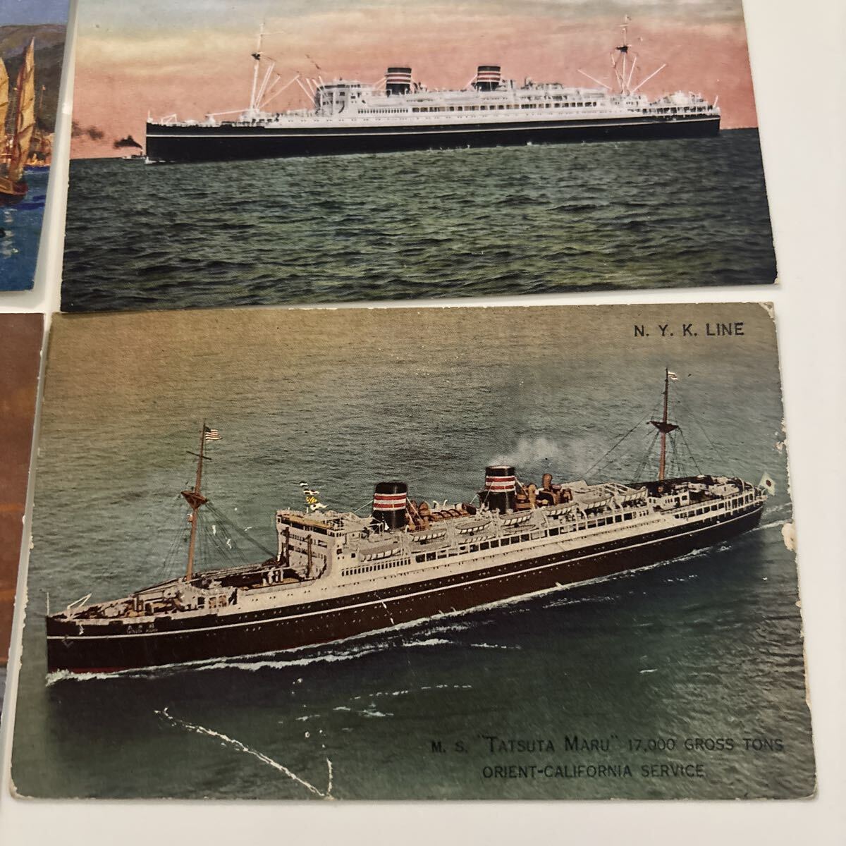 船舶　絵葉書　龍田丸_画像2