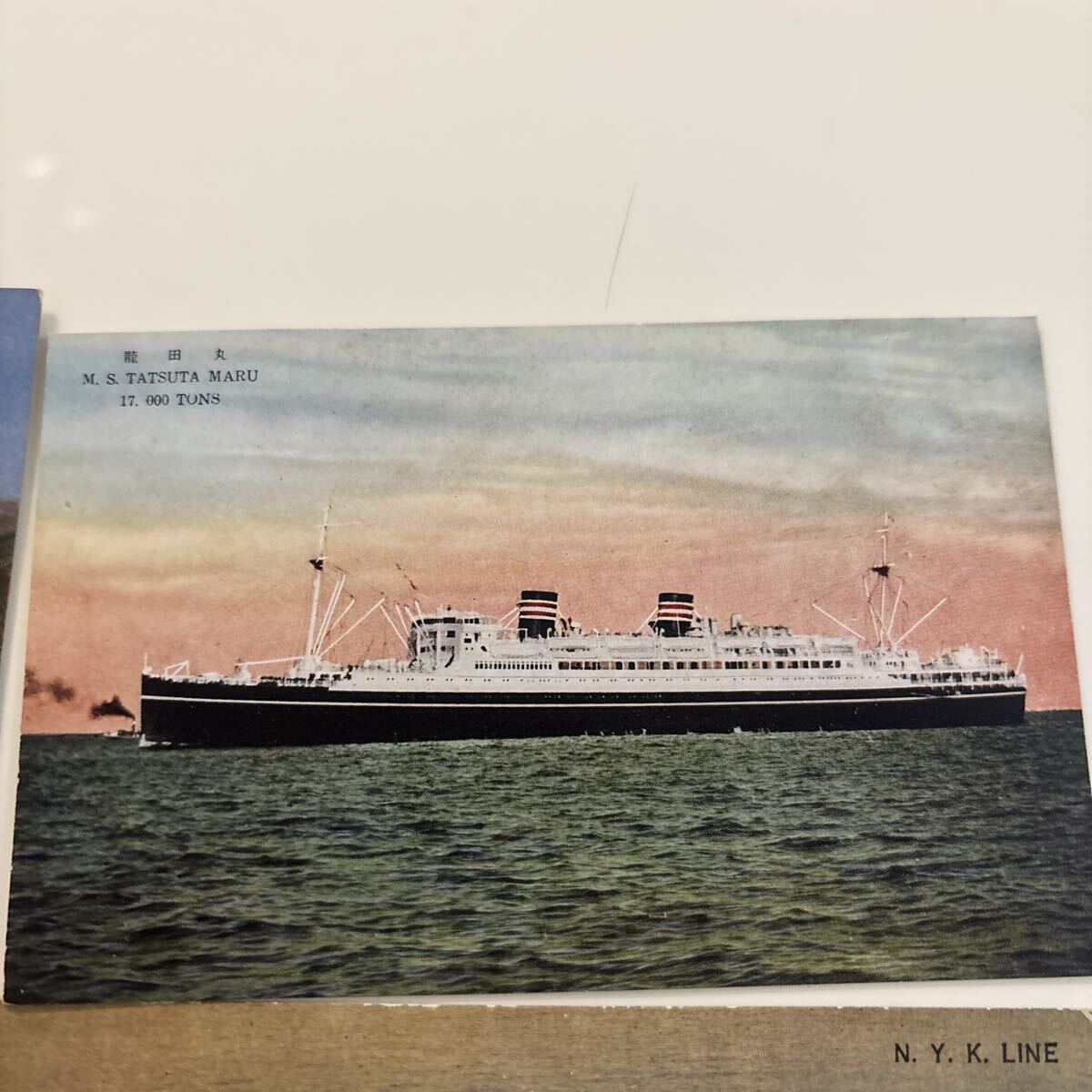 船舶　絵葉書　龍田丸_画像3