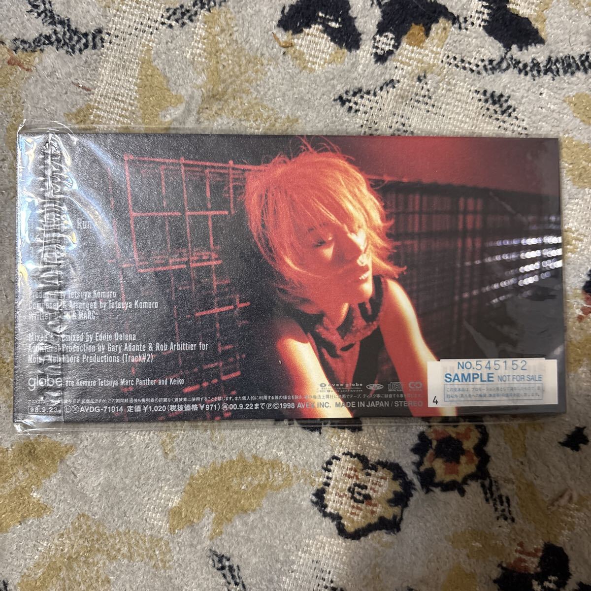 1006-x468 8cm中古★非売品・見本品★globe Sa YoNaRa_画像2