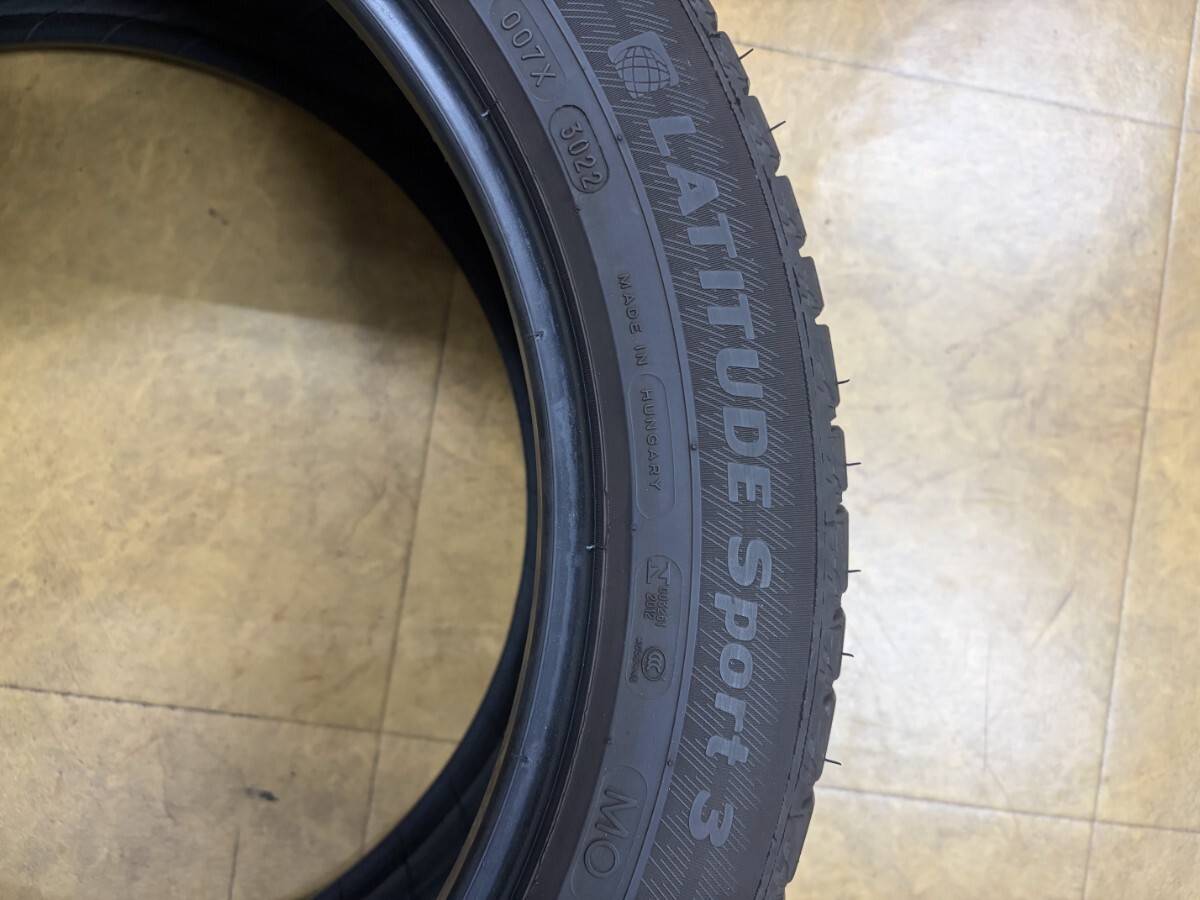 中古2本　285/40ZR20 108Y 2022年製 ベンツ認証 ミシュラン　ラティチュード　スポーツ3 michelin MO GLC_画像5