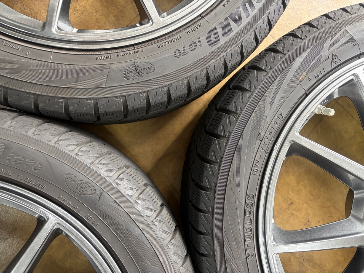 中古4本 LF SPORT レクサスIS 30系 235/45R18 98Q 2021年製 レクサス専用 球面座 is_画像6