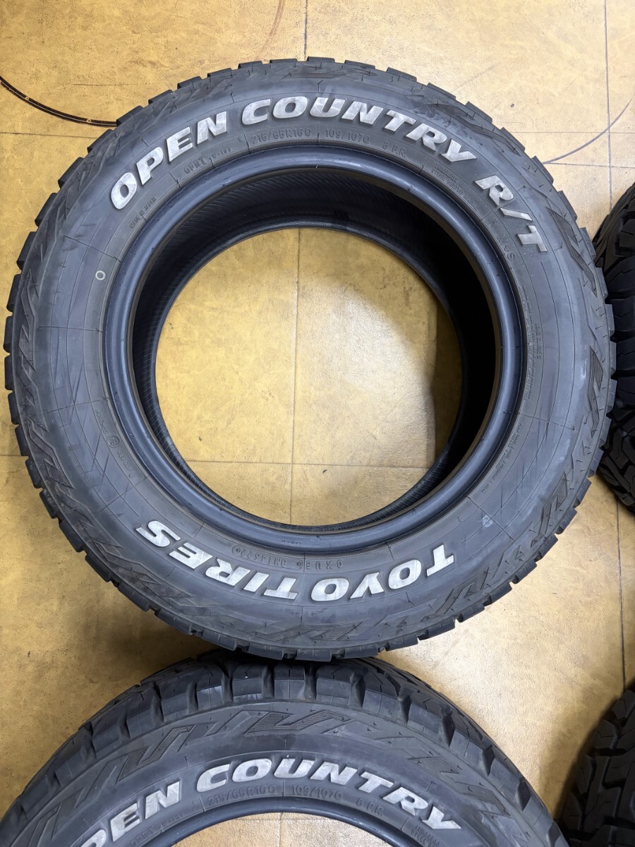 中古4本 215/65R16 2022年製　OPEN COUNTRY R/Tトーヨー オープンカントリー TOYO ハイエース_画像6