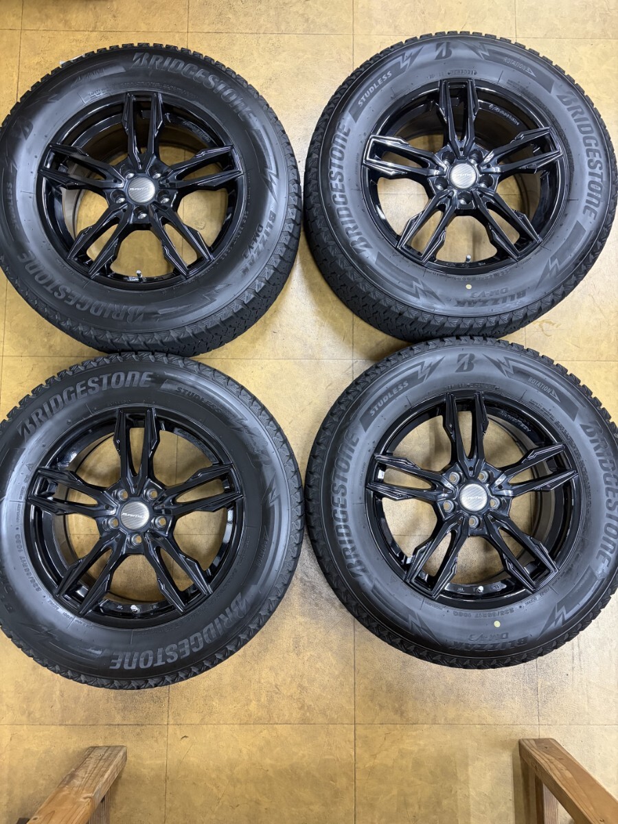 中古4本 ブリザック　235/65R17　2021年製造　JAGUAR ジャガー E-PACE Eペース　ボルボ　XC60　ブリヂストン　ブリザック　DM-V3_画像1