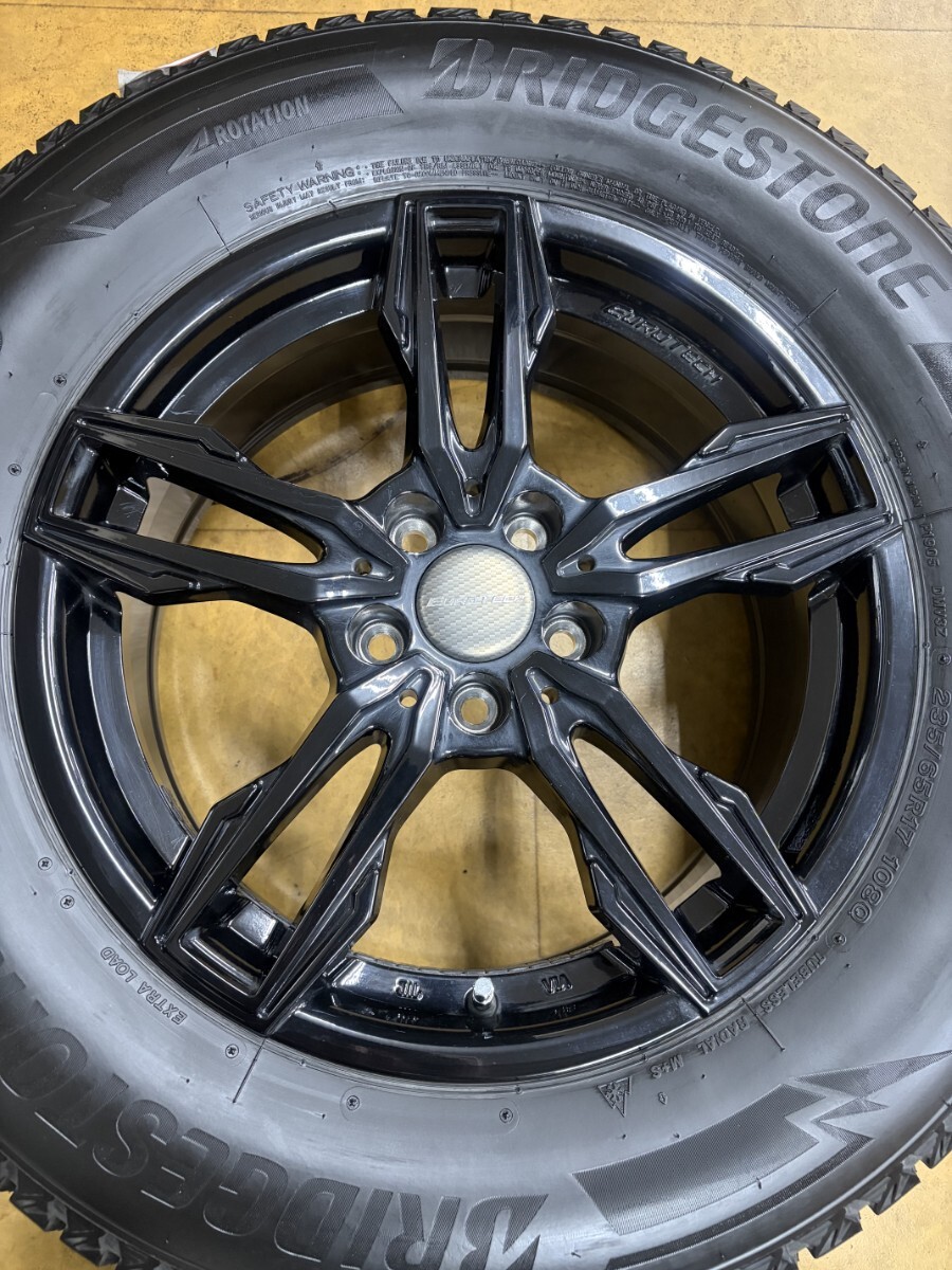 中古4本 ブリザック　235/65R17　2021年製造　JAGUAR ジャガー E-PACE Eペース　ボルボ　XC60　ブリヂストン　ブリザック　DM-V3_画像2