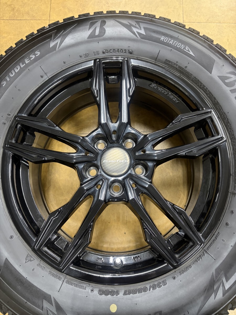 中古4本 ブリザック　235/65R17　2021年製造　JAGUAR ジャガー E-PACE Eペース　ボルボ　XC60　ブリヂストン　ブリザック　DM-V3_画像3