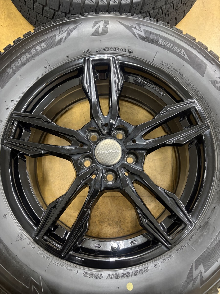 中古4本 ブリザック　235/65R17　2021年製造　JAGUAR ジャガー E-PACE Eペース　ボルボ　XC60　ブリヂストン　ブリザック　DM-V3_画像4