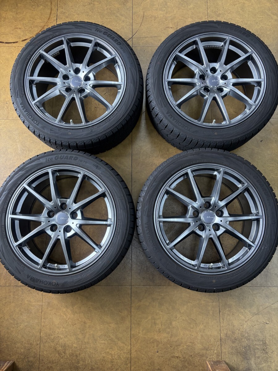 中古4本 LF SPORT レクサスIS 30系 235/45R18 98Q 2021年製 レクサス専用 球面座 is_画像1