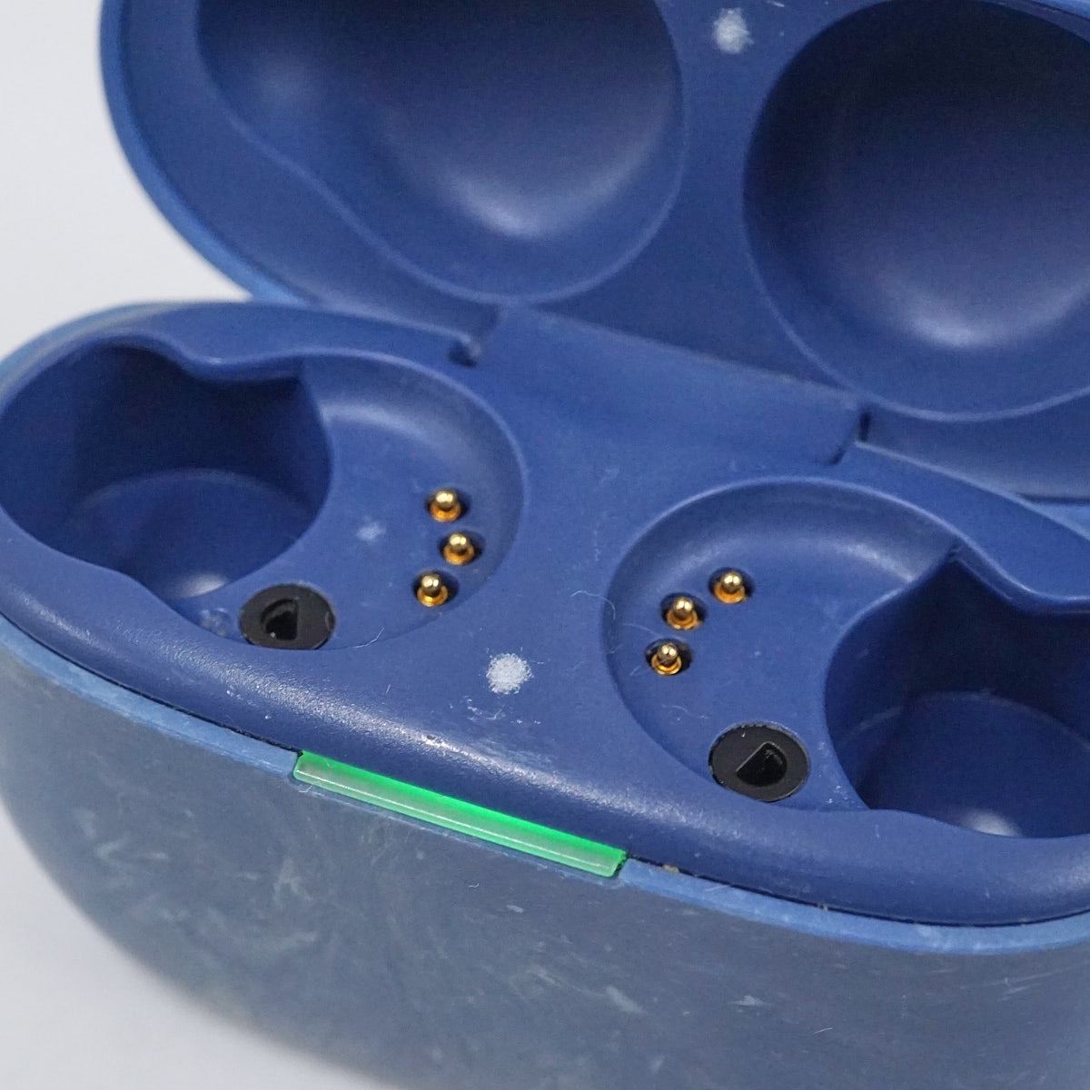 SONY WF-LS900N LinkBuds S 充電ケースのみ USED品 ワイヤレスイヤホンケース 充電器 チャージングケース ブルー 完動品 V0148_画像5