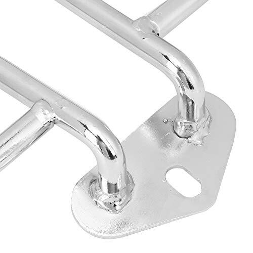 リアラゲッジラック バイク荷物ブラケット ステンレス鋼製(シルバー) 260 x 16mm 後部取り付けラック XL883 / 1200 X48に適用_画像4