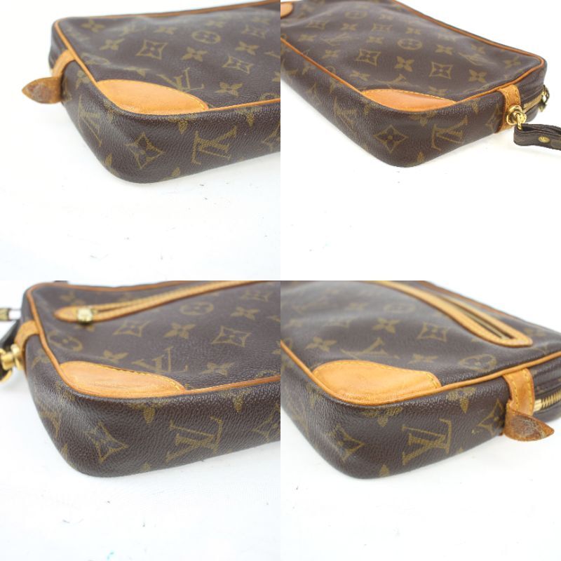 ◆ 1円～ LOUIS VUITTON / ルイヴィトン マルリー ドラゴンヌGM M51825 セカンドバッグ モノグラム ブラウン 158943_画像5