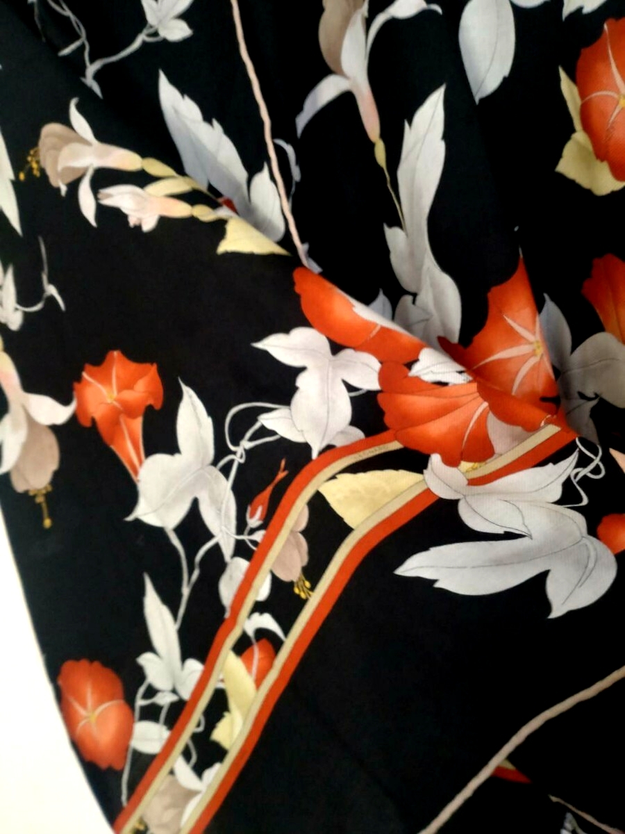 ☆未使用☆ レオナールパリ インポート 定価88,000円タグ付き カシミヤ入り 大判ストール_画像3