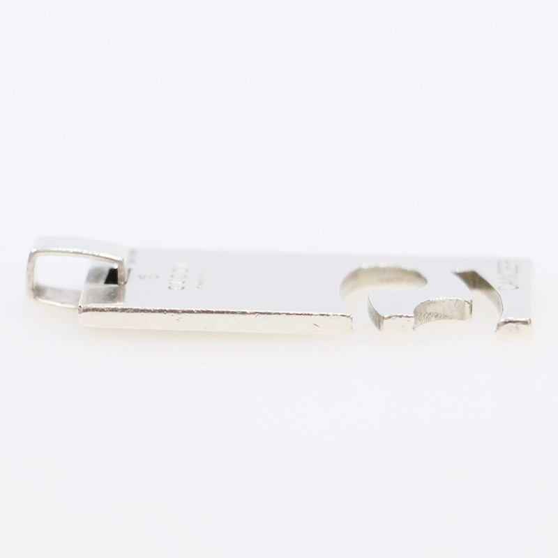 送料無料 中古 GUCCI グッチ ゾディアック 星座 蟹座 かに座 キャンサー CANCER ネックレス ペンダントトップ シルバー sv925 Ag925_画像3