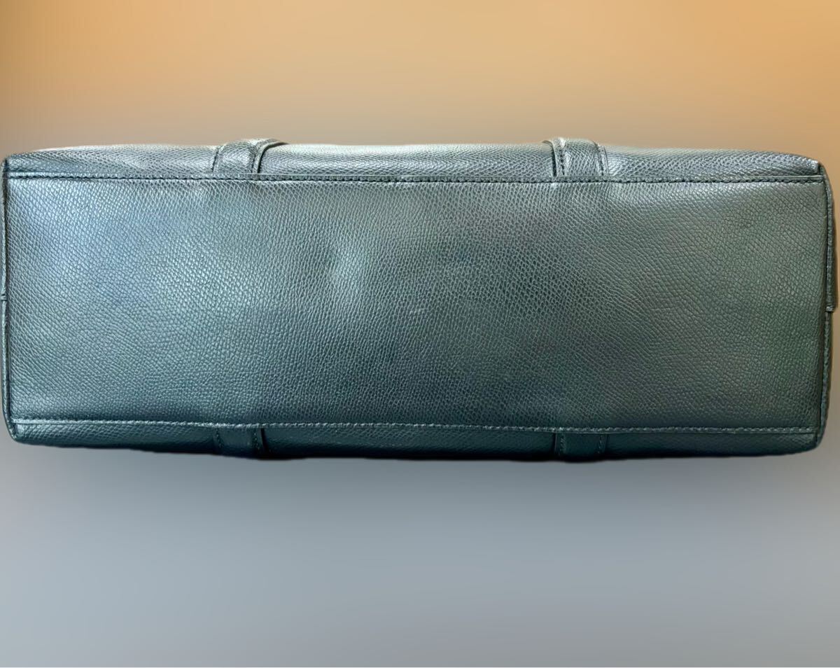 【美品】COACH コーチ トートバッグ レザー ブラック メンズ_画像4