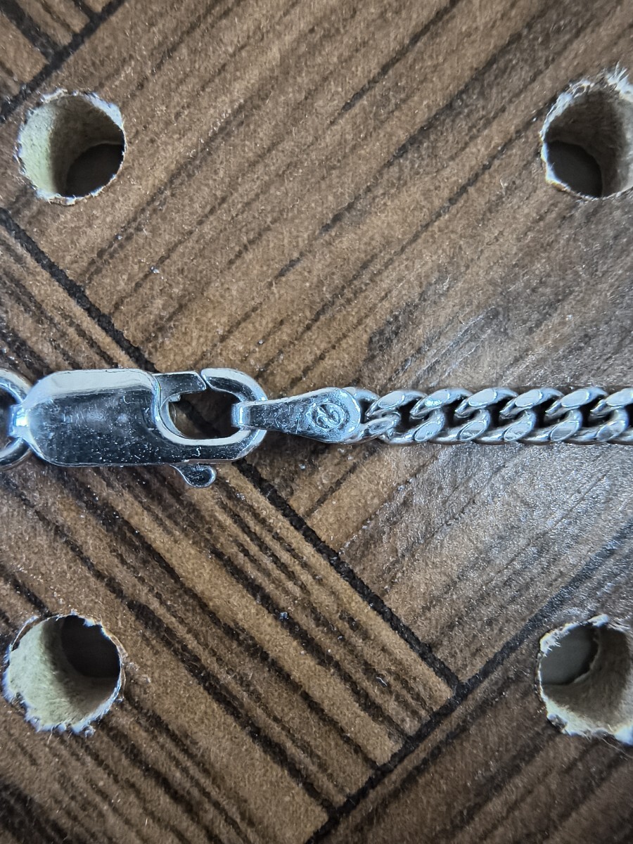 美品アヴァランチ 55センチ幅2.8mm シルバー マイアミネックレスの画像4