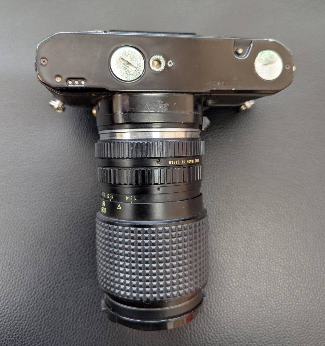 #14436A ペンタックス PENTAX ME SUPER ブラック ボディ/レンズ 35-105mm f3.5~4.3/コンバーションレンズ_画像5