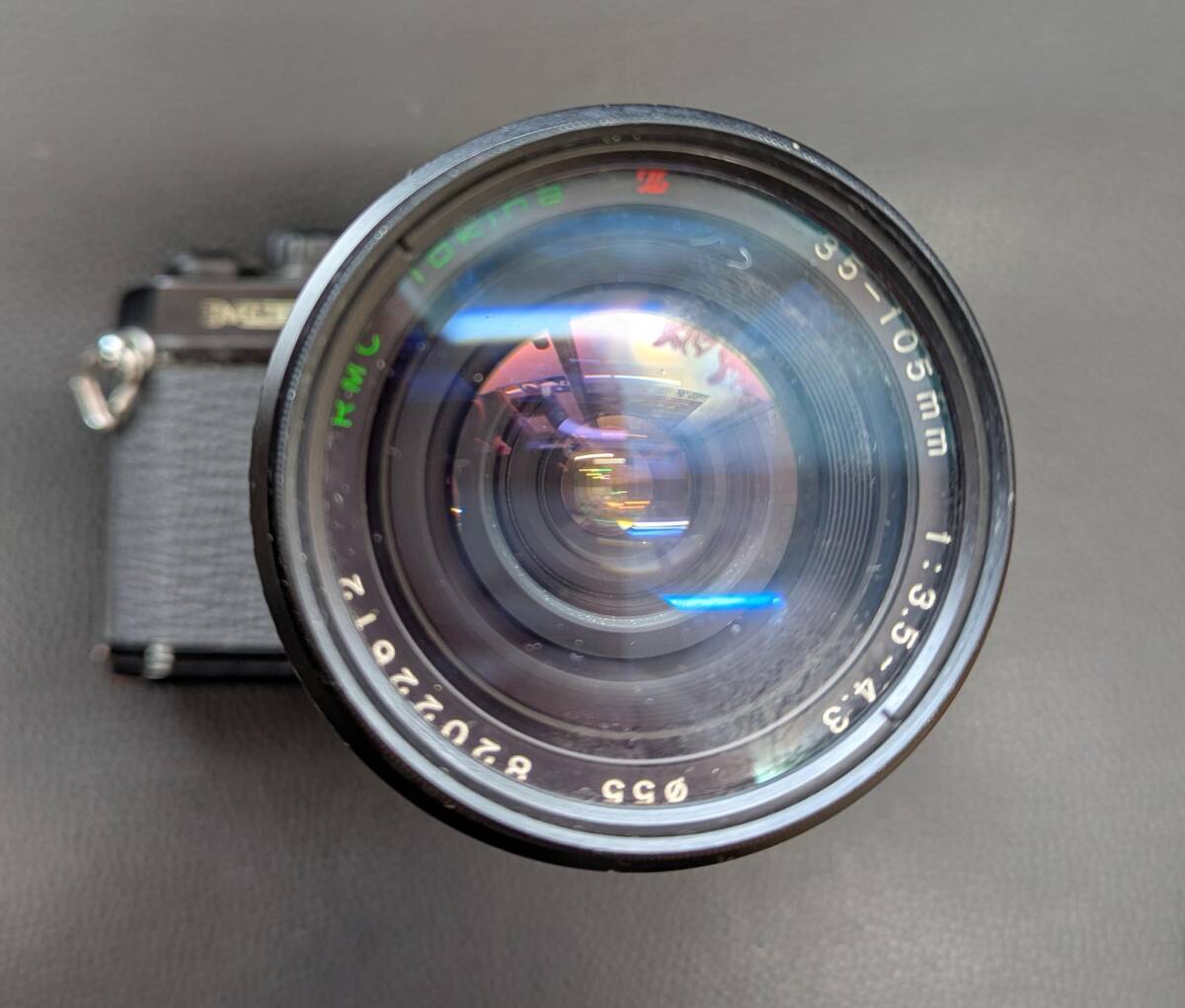 #14436A ペンタックス PENTAX ME SUPER ブラック ボディ/レンズ 35-105mm f3.5~4.3/コンバーションレンズ_画像7