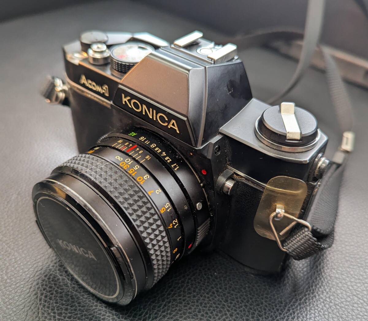 #13928 KONIKA　コニカ フィルム一眼レフカメラ Acom-1 KONIKA HEXANON AR 50mm F1.7_画像2