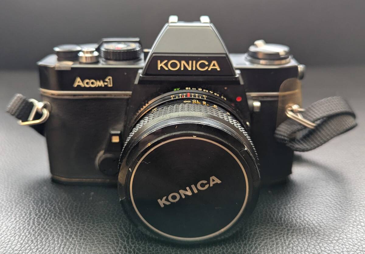 #13928 KONIKA　コニカ フィルム一眼レフカメラ Acom-1 KONIKA HEXANON AR 50mm F1.7_画像1