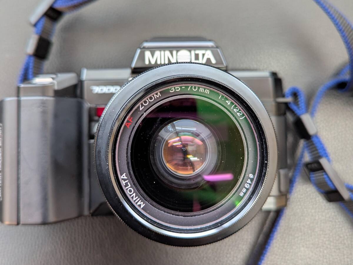 #14416A 【MINOLTAカメラセット!!】 ボディ / レンズ AF ZOOM 35-70mm f4 7000α PROGRAM 2800 AF_画像6