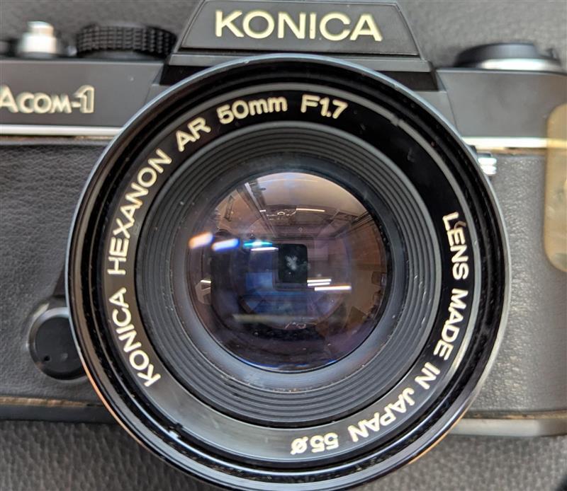 #13928 KONIKA　コニカ フィルム一眼レフカメラ Acom-1 KONIKA HEXANON AR 50mm F1.7_画像3