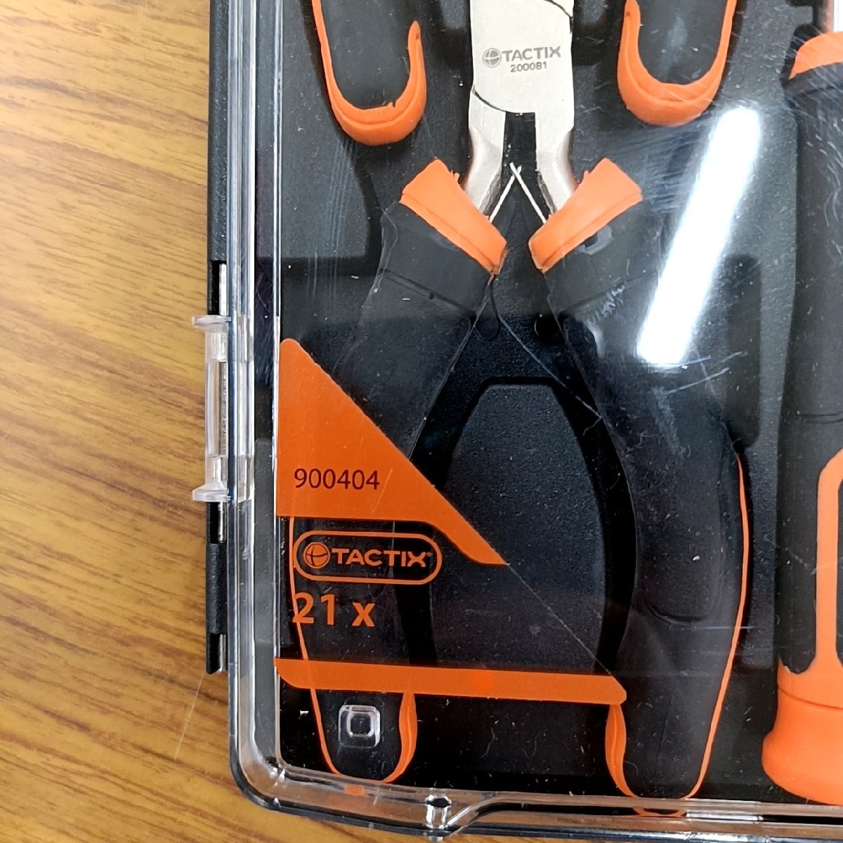 【長期在庫・未使用品】TACTIX 21pcs ツールセット 900404_画像3