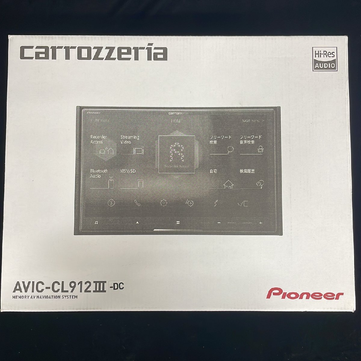 Pioneer carrozzeria AVIC-CL912III-DC 【ディスプレイ品】_画像6