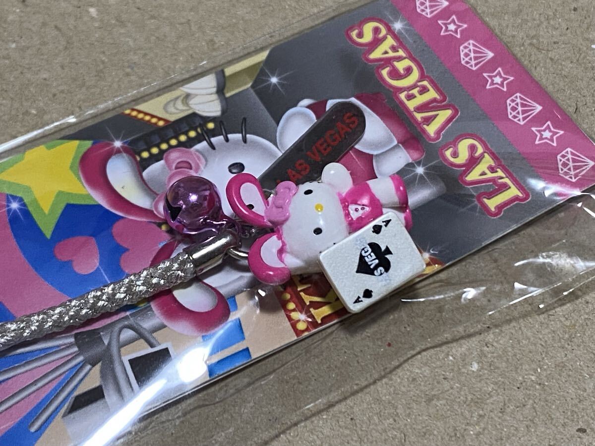 未開封 ハローキティ 根付け ストラップ ラスベガス 2011