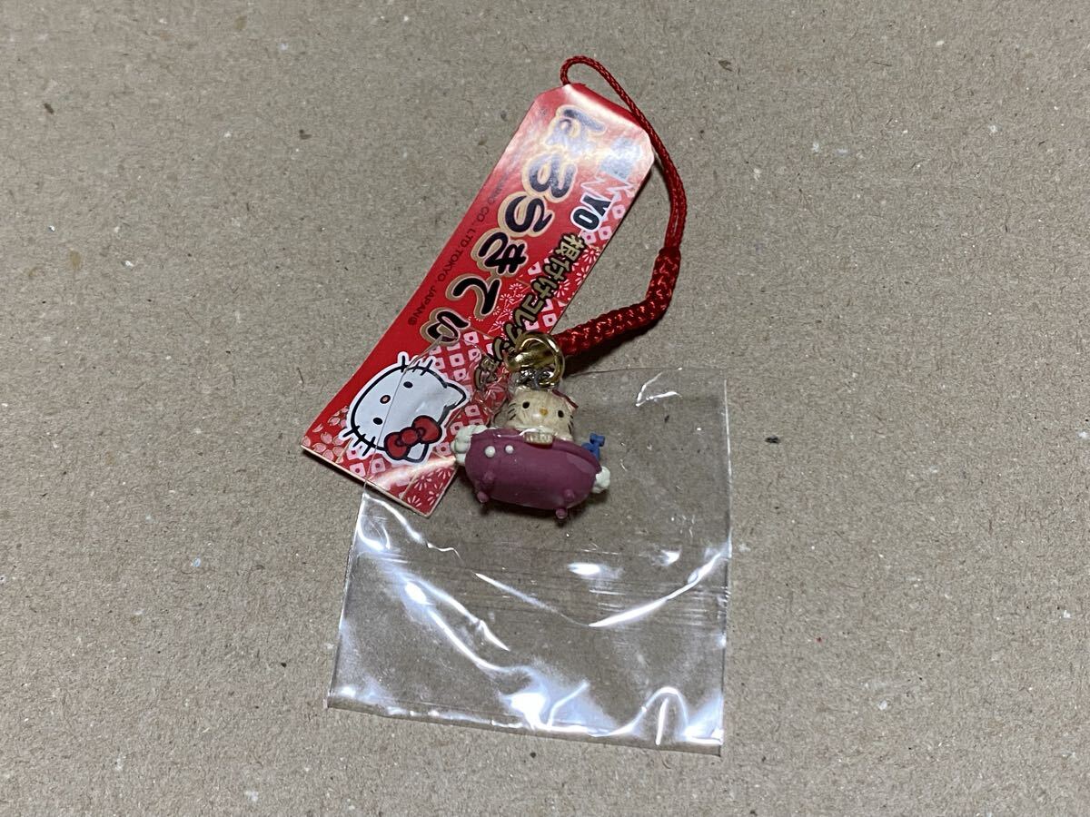 未開封 ハローキティ ストラップ 根付け バスタブ GENYO 2002