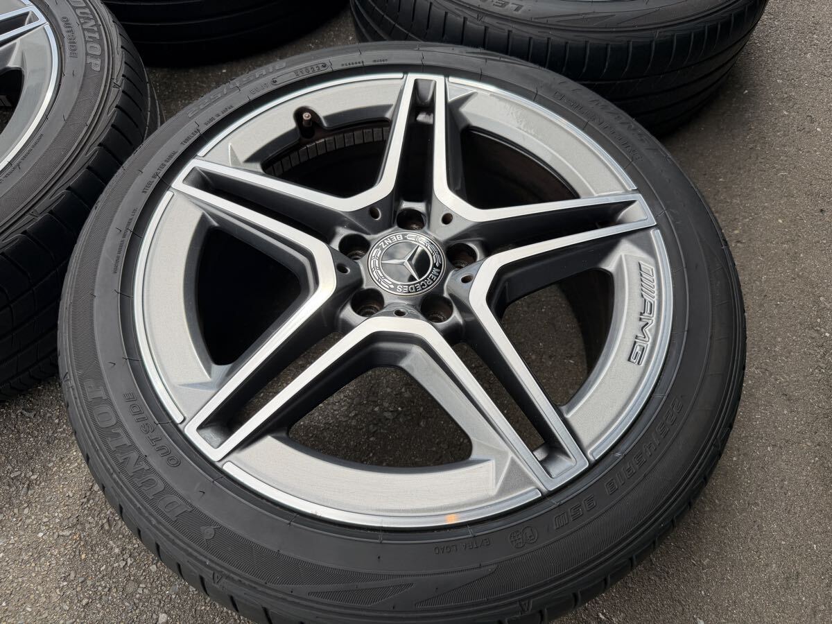 メルセデス・ベンツ AMG Cクラス W205、Aクラス W177、Bクラス W247、CLA C118、7.5J+49 PCD112 18インチ 225/45/18 2022年モデル　ライン_画像2