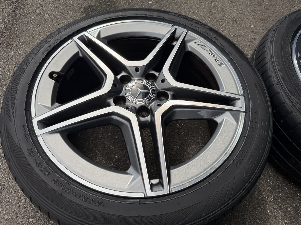メルセデス・ベンツ AMG Cクラス W205、Aクラス W177、Bクラス W247、CLA C118、7.5J+49 PCD112 18インチ 225/45/18 2022年モデル　ライン_画像4