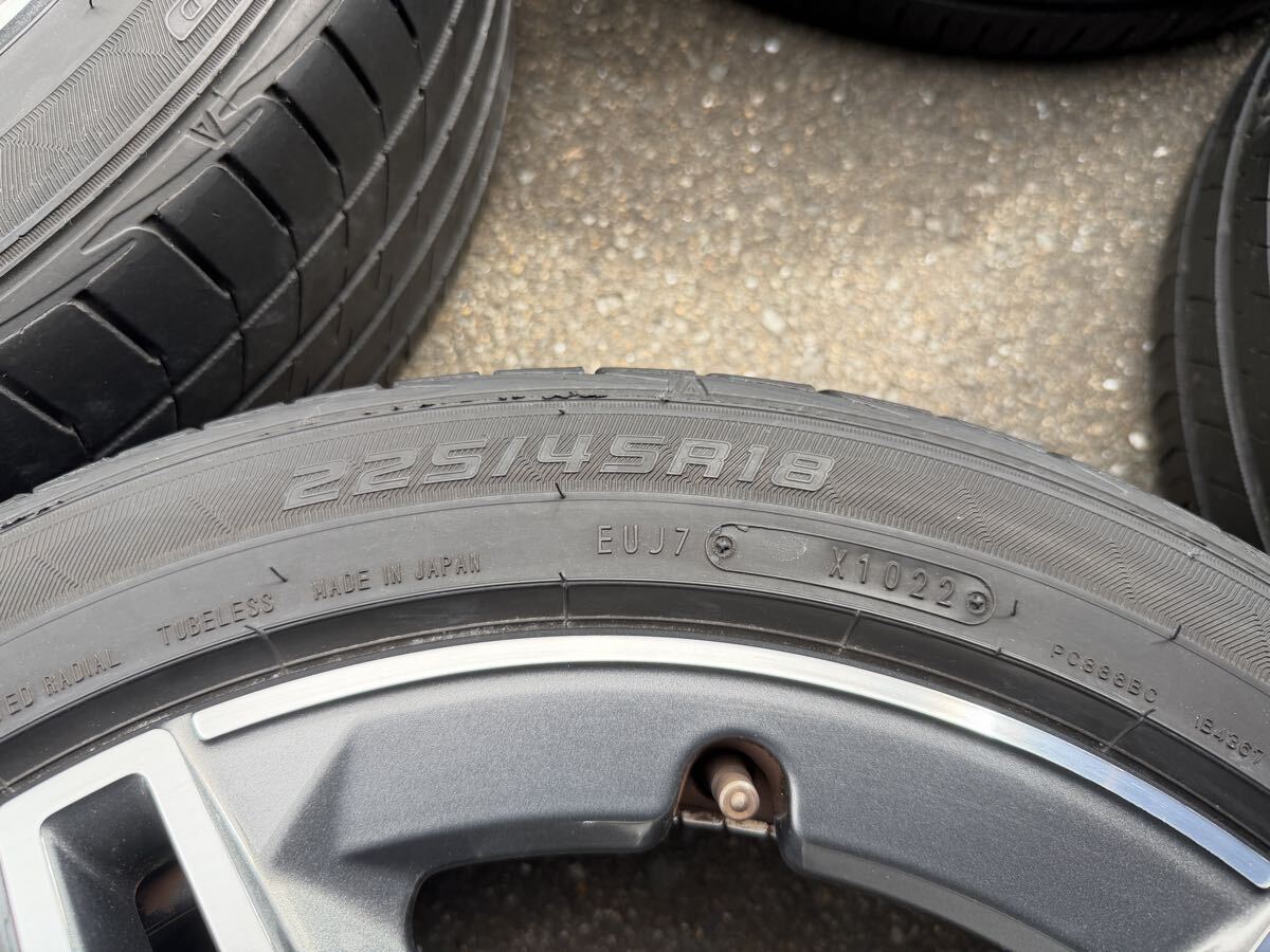 メルセデス・ベンツ AMG Cクラス W205、Aクラス W177、Bクラス W247、CLA C118、7.5J+49 PCD112 18インチ 225/45/18 2022年モデル　ライン_画像6