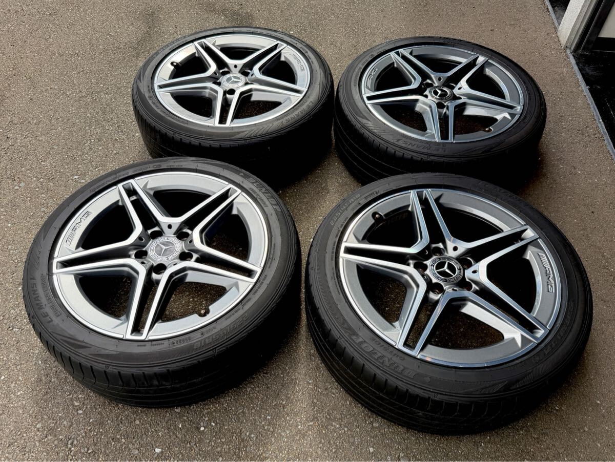 メルセデス・ベンツ AMG Cクラス W205、Aクラス W177、Bクラス W247、CLA C118、7.5J+49 PCD112 18インチ 225/45/18 2022年モデル　ライン_画像1
