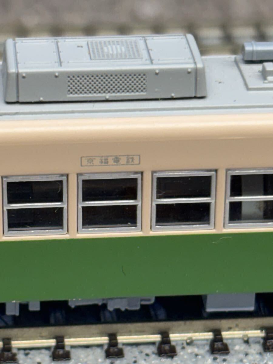 1円スタート モデモ　NT69 京福電鉄　モボ101形　M車　ワイパー欠品　ジャンク_画像3