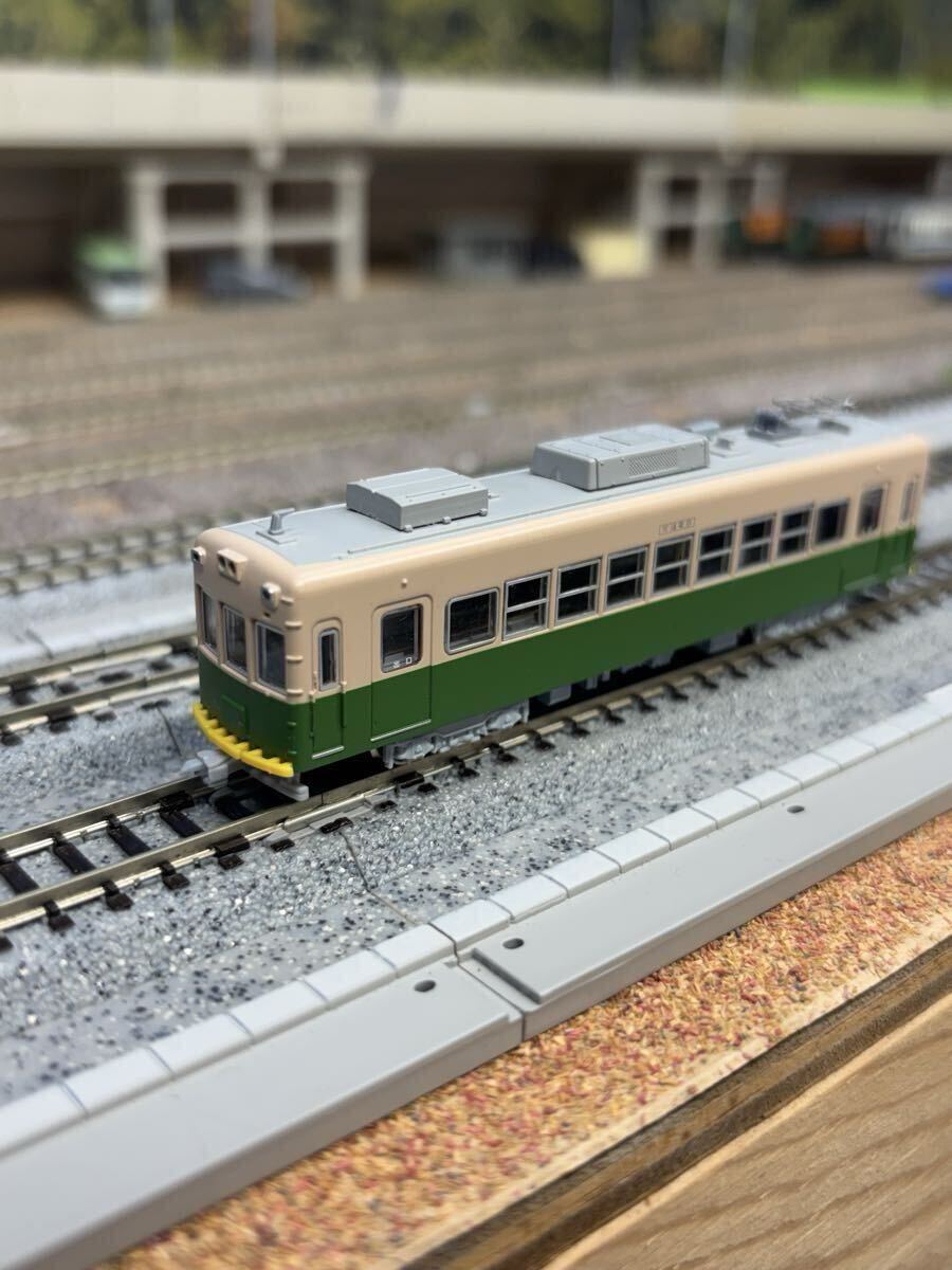 1円スタート モデモ　NT69 京福電鉄　モボ101形　M車　ワイパー欠品　ジャンク_画像5