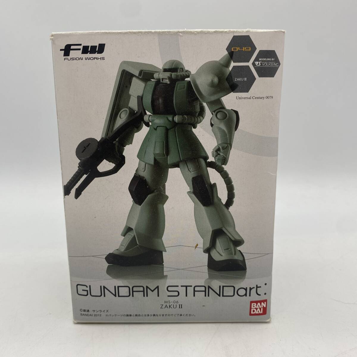 M4696  GUNDAM STANDart: 049 MS-06 ZAKUⅡ_画像1