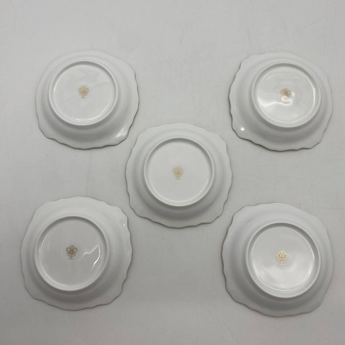 T14383 美品 大倉陶園 OKURA 技法シリーズ 5枚_画像7