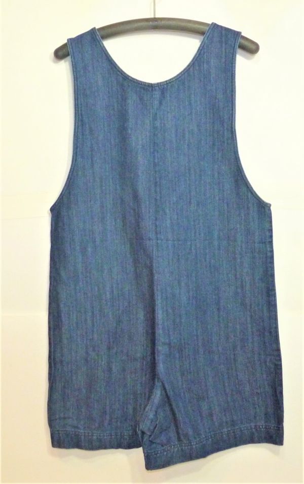 LOVE BY YUUKI.Y(PEACH JOHN)　デニムジャンパースカート　LADY'S　SIZE：M-L　古着　702292-288G_画像2