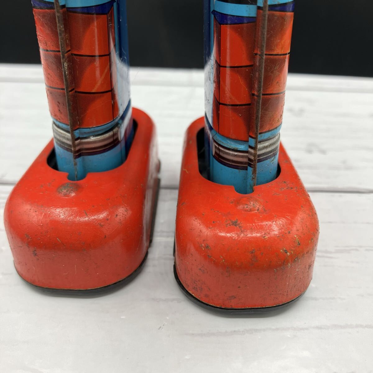 当時物　ブリキ玩具　大鉄人　17 昭和レトロ　ポピー　歩行　ゼンマイ　_画像5